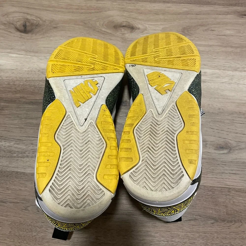 Nike Air Tech Challenge Huarache White Tour Yellow Mens size 13 Aggasi